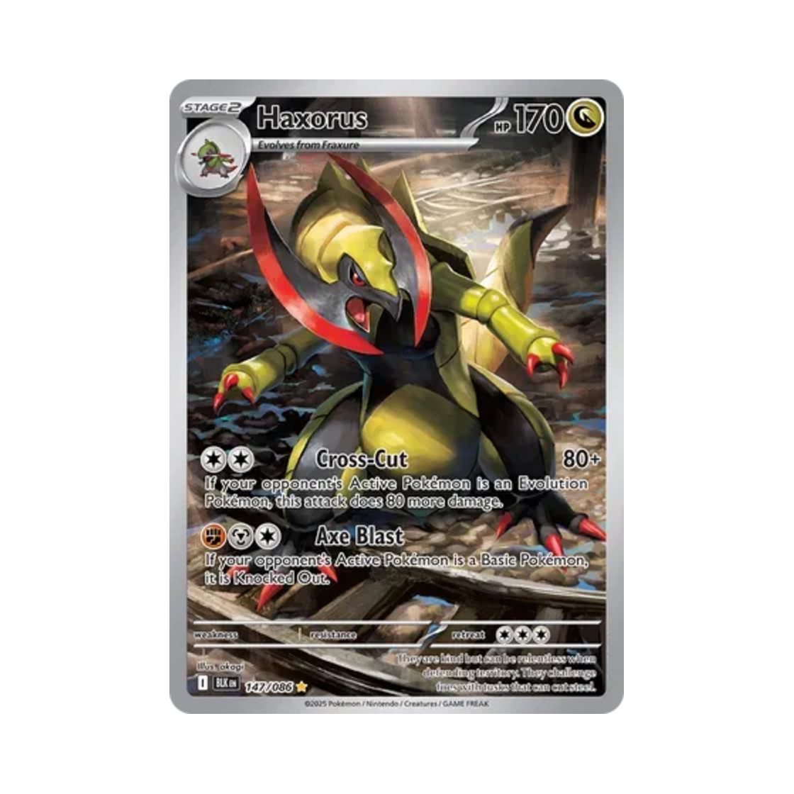 포켓몬 TCG 액스라이즈 IR 블랙볼트 (영문판)(Pokemon TCG Haxorus IR Black Bolt (English Ver.)) - 1