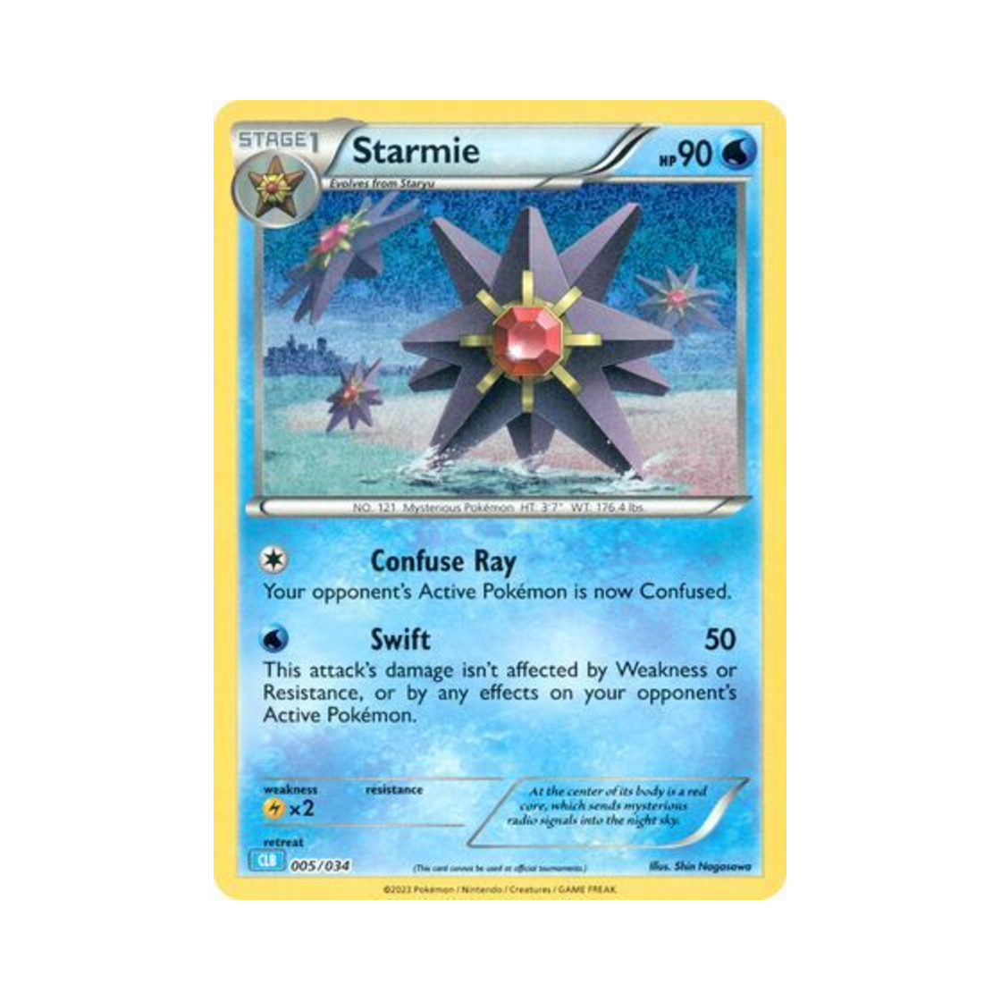 포켓몬 TCG 아쿠스타 포켓몬 TCG 클래식 (영문판)(Pokemon TCG Starmie Pokemon TCG Classic (English Ver.)) - 1