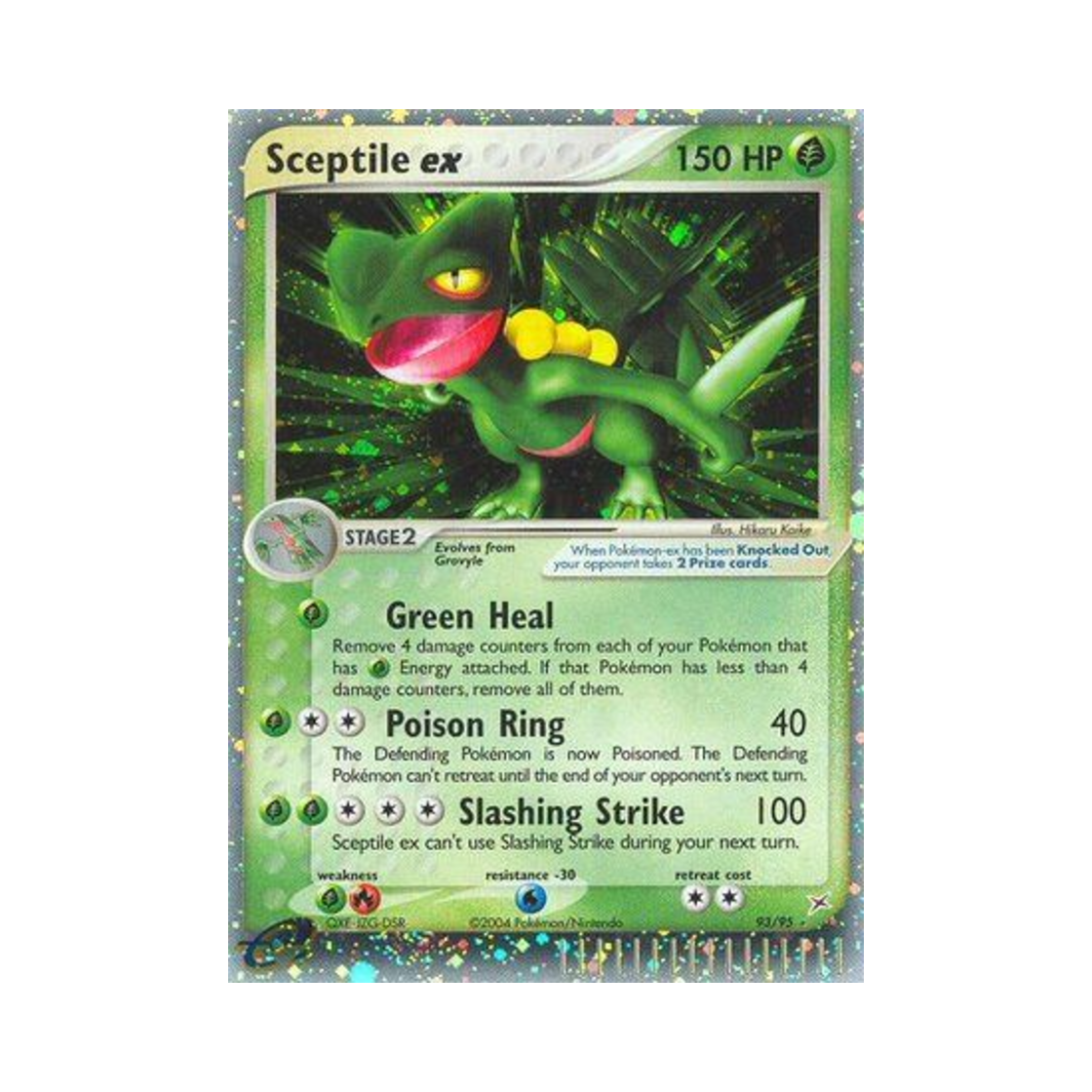 포켓몬 TCG 나무킹 ex RHe EX 마그마단 vs 아쿠아단 (영문판)(Pokemon TCG Sceptile ex RHe EX Team Magma vs Team Aqua (English Ver.)) - 1