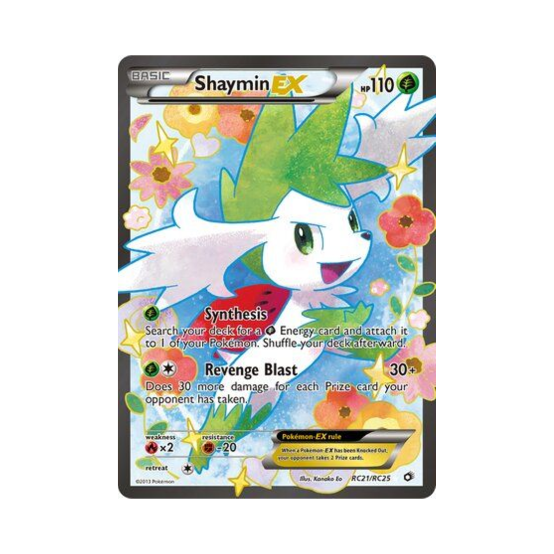 포켓몬 TCG 쉐이미 ex RU 레전더리 트레져스 (영문판)(Pokemon TCG Shaymin ex RU Legendary Treasures (English Ver.)) - 1