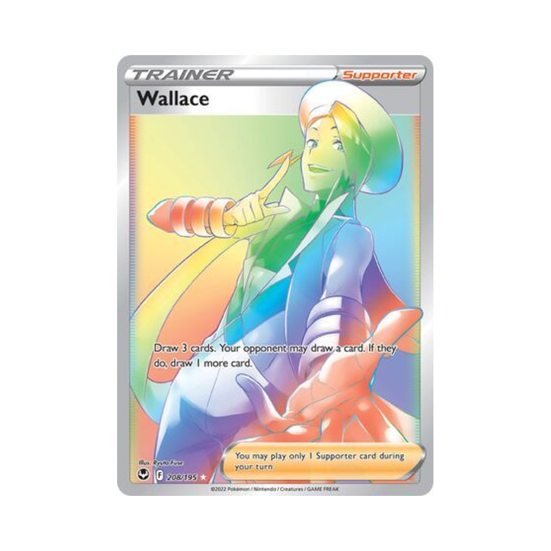 포켓몬 TCG 윤진 RR 실버 템페스트 (영문판)(Pokemon TCG Wallace RR Silver Tempest (English Ver.))