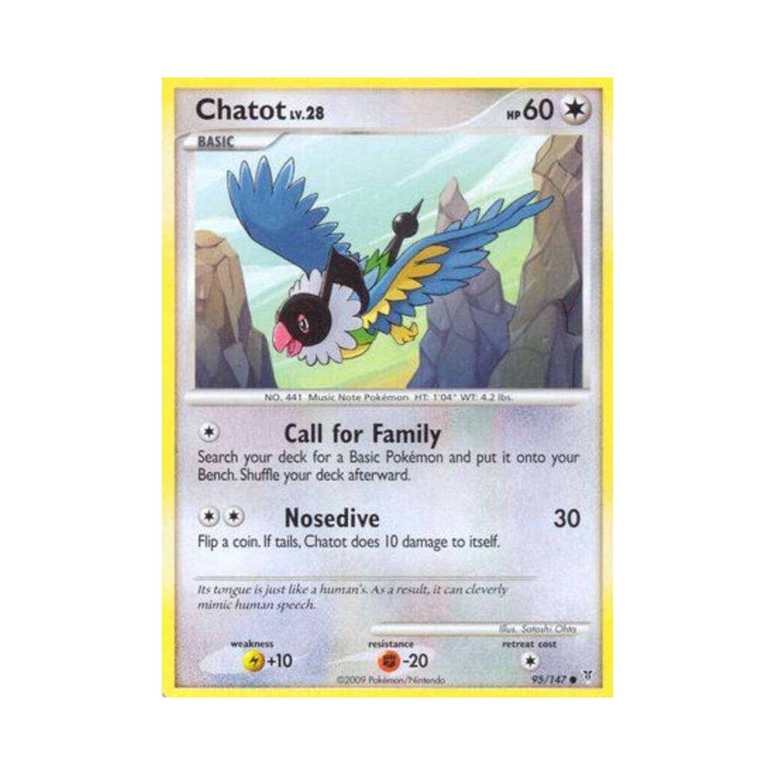 포켓몬 TCG 페라페 C 슈프림 빅터스 (영문판)(Pokemon TCG Chatot C Supreme Victors (English Ver.))