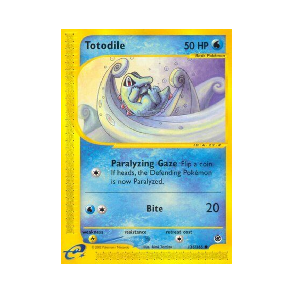 포켓몬 TCG 리아코 C 익스페디션 베이스 세트 (영문판)(Pokemon TCG Totodile C Expedition Base Set (English Ver.)) - 1