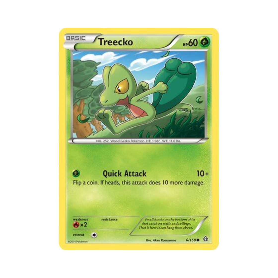 포켓몬 TCG 나무지기 C 프라이멀 크래시 (영문판)(Pokemon TCG Treecko C Primal Clash (English Ver.)) - 1