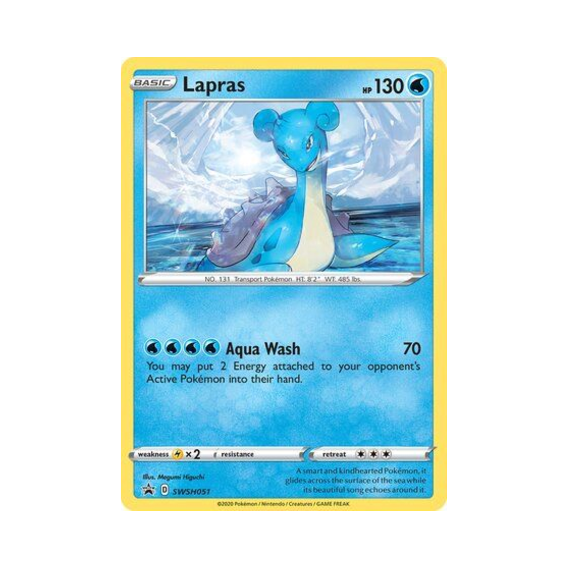 포켓몬 TCG 라프라스 P 소드 & 실드 프로모카드 (영문판)(Pokemon TCG Lapras P Sword & Shield Promos (English Ver.)) - 1