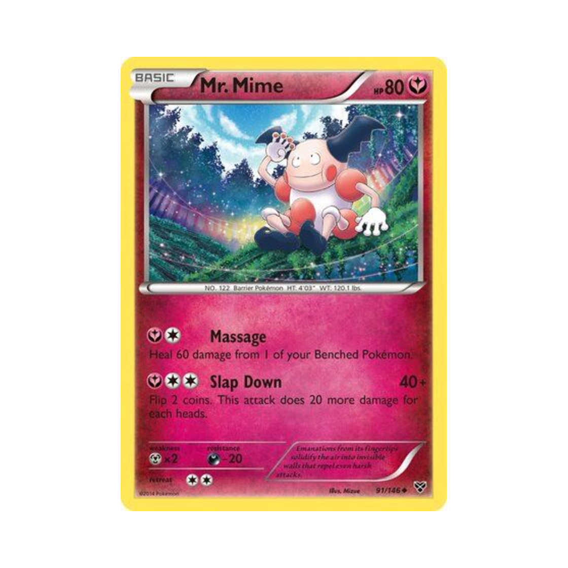 포켓몬 TCG 마임맨 U XY (영문판)(Pokemon TCG Mr. Mime U XY (English Ver.)) - 1