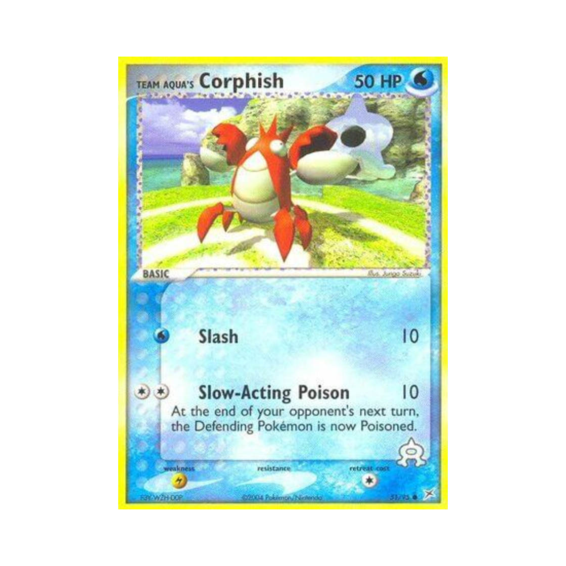 포켓몬 TCG 아쿠아단의 가재군 C EX 마그마단 vs 아쿠아단 (영문판)(Pokemon TCG Team Aqua's Corphish C EX Team Magma vs Team Aqua (English Ver.)) - 1