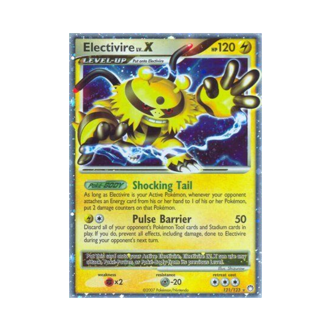포켓몬 TCG 에레키블 LV.X RHL 미스터리어스 트레져스 (영문판)(Pokemon TCG Electivire LV.X RHL Mysterious Treasures (English Ver.)) - 1