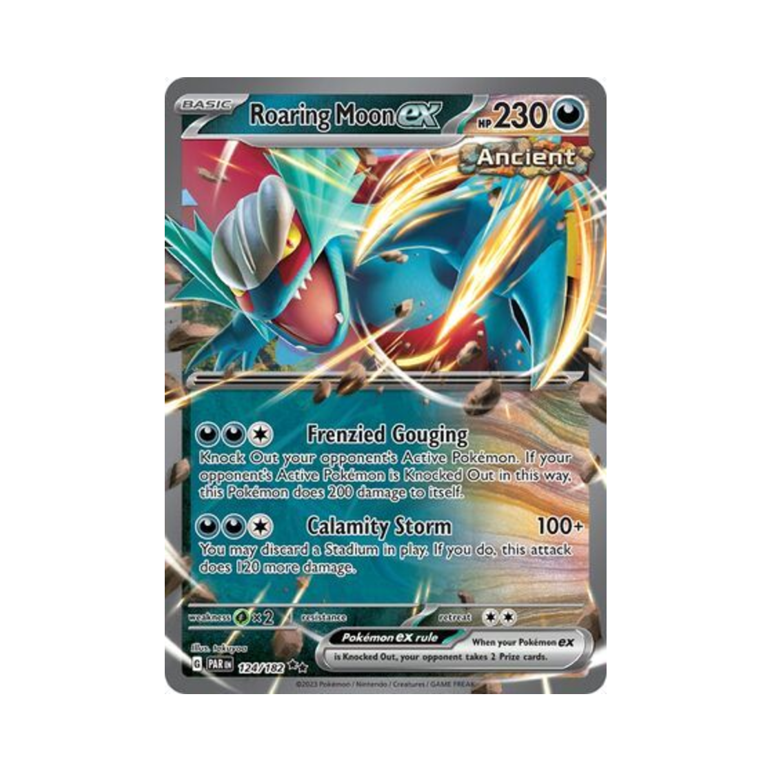 포켓몬 TCG 고동치는달 ex DR 파라독스 리프트 (영문판)(Pokemon TCG Roaring Moon ex DR Paradox Rift (English Ver.)) - 1