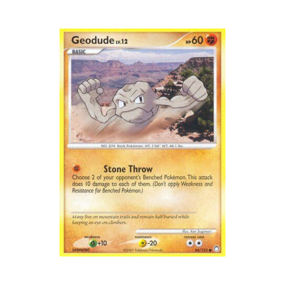포켓몬 TCG 꼬마돌 C 미스터리어스 트레져스 (영문판)(Pokemon TCG Geodude C Mysterious Treasures (English Ver.)) - 1