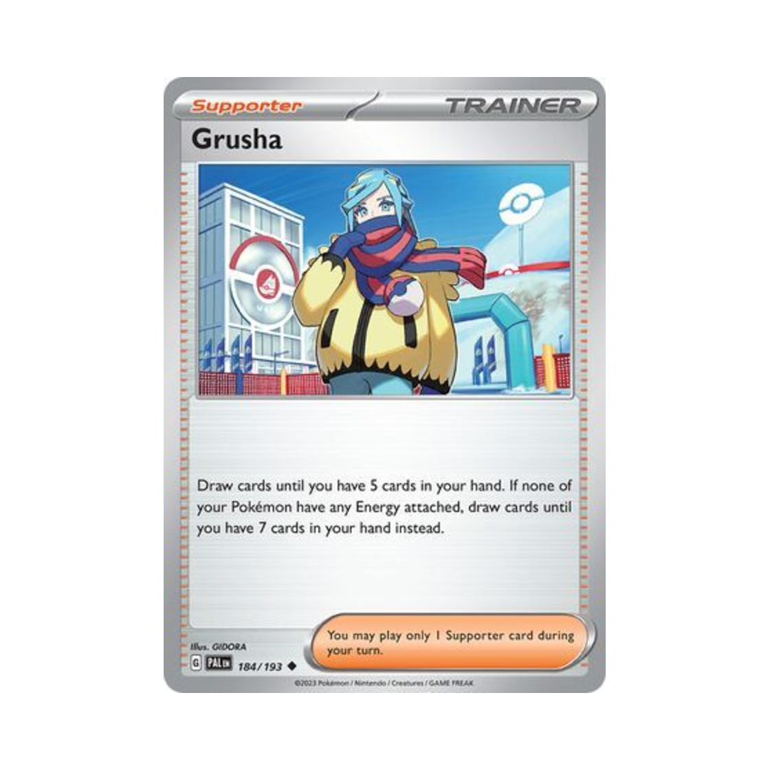 포켓몬 TCG 그루샤 U 팔데아 이볼브드 (영문판)(Pokemon TCG Grusha U Paldea Evolved (English Ver.))