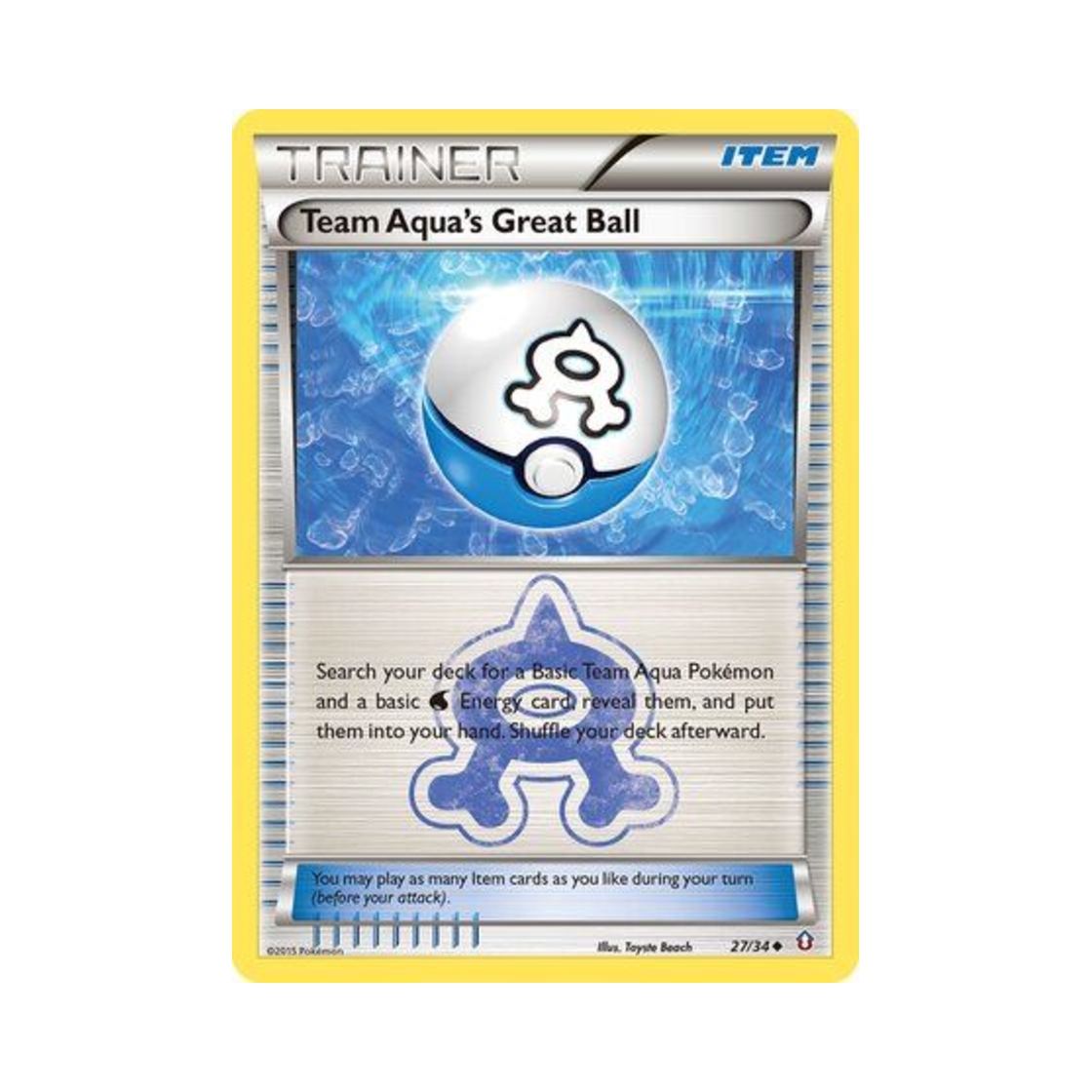 포켓몬 TCG 아쿠아단의 수퍼볼 U 더블 크라이시스 (영문판)(Pokemon TCG Team Aqua's Great Ball U Double Crisis (English Ver.)) - 1