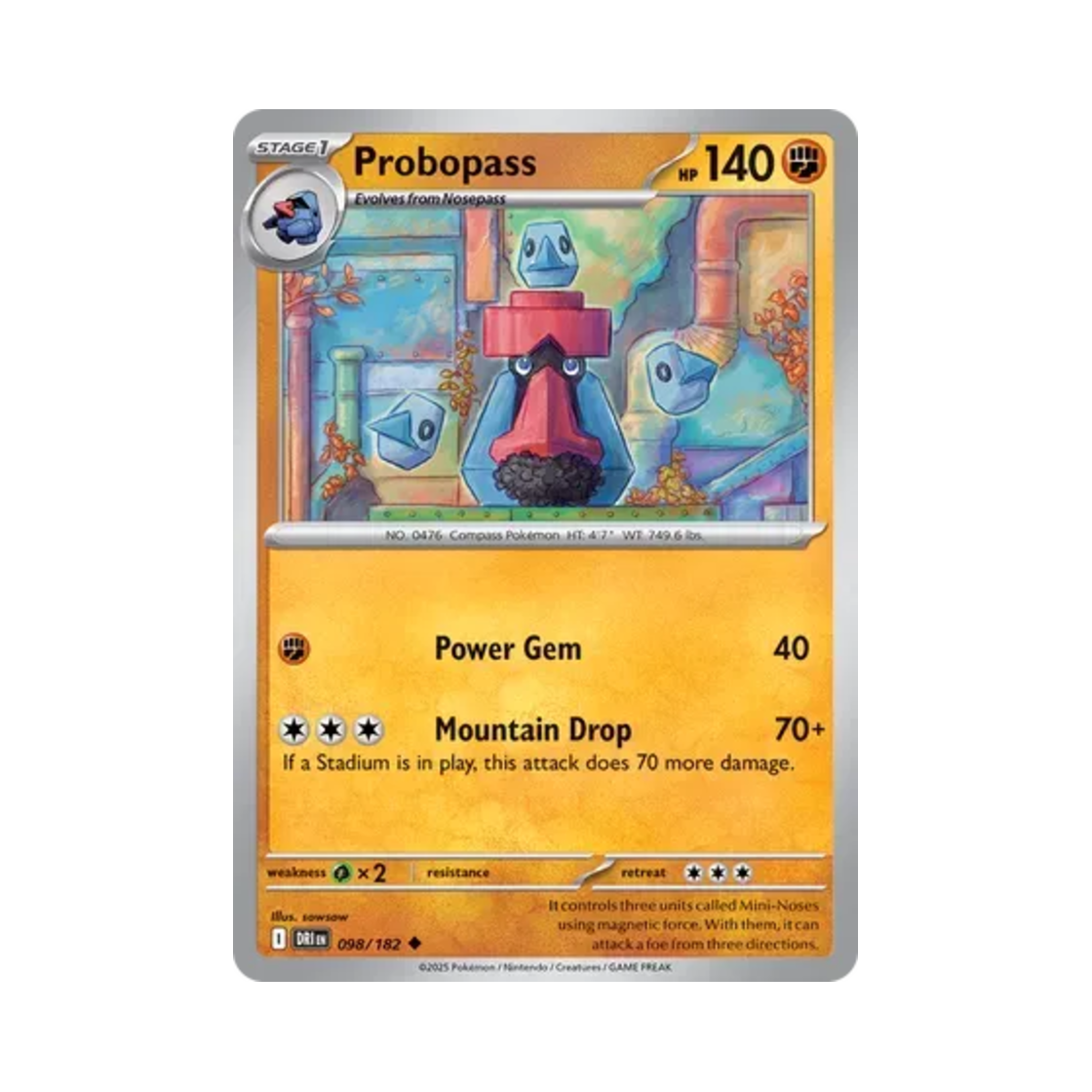 포켓몬 TCG 대코파스 U 데스티니드 라이벌스 (영문판)(Pokemon TCG Probopass U Destined Rivals (English Ver.)) - 1