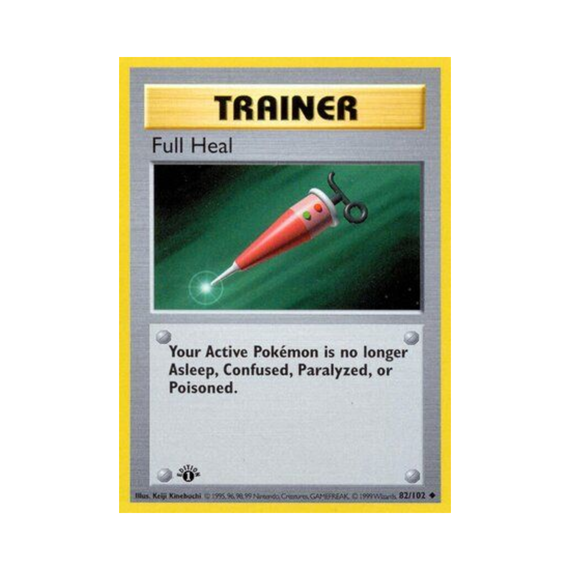 포켓몬 TCG 만병통치제 U 베이스 세트 (영문판)(Pokemon TCG Full Heal U Base Set (English Ver.)) - 1