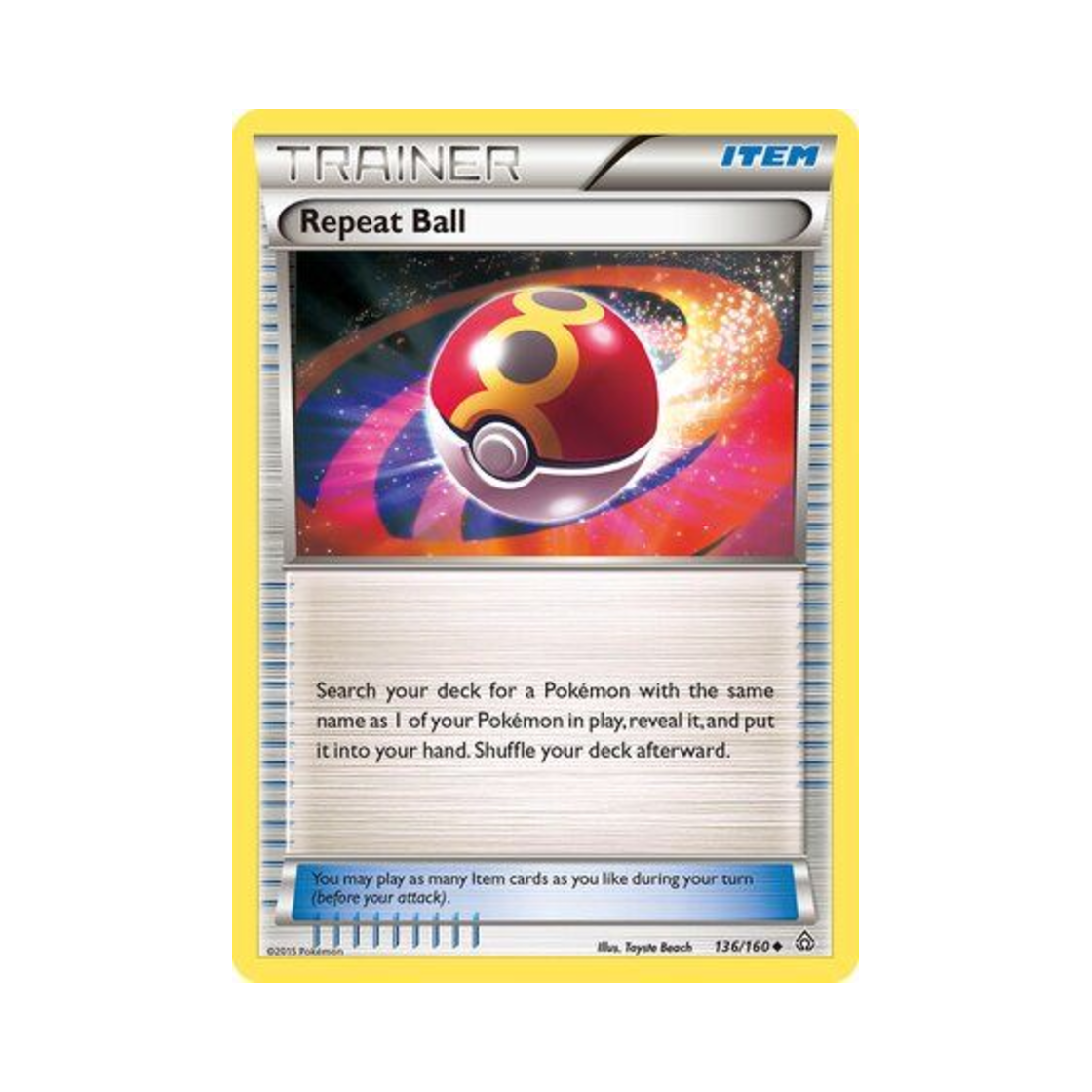 포켓몬 TCG 리피드볼 U 프라이멀 크래시 (영문판)(Pokemon TCG Repeat Ball U Primal Clash (English Ver.)) - 1
