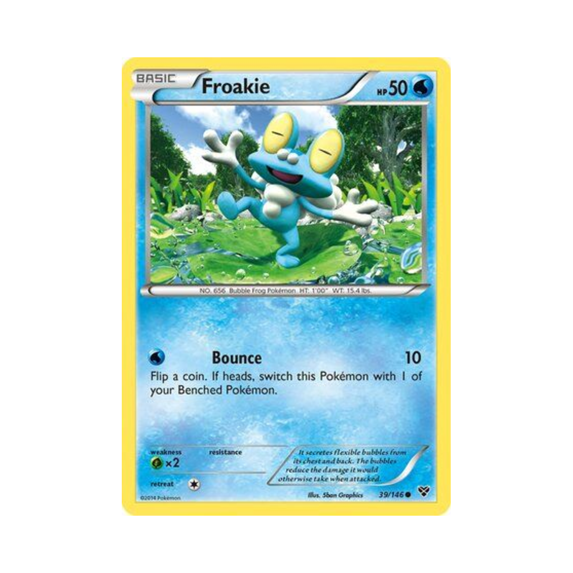 포켓몬 TCG 개구마르 C XY (영문판)(Pokemon TCG Froakie C XY (English Ver.)) - 1