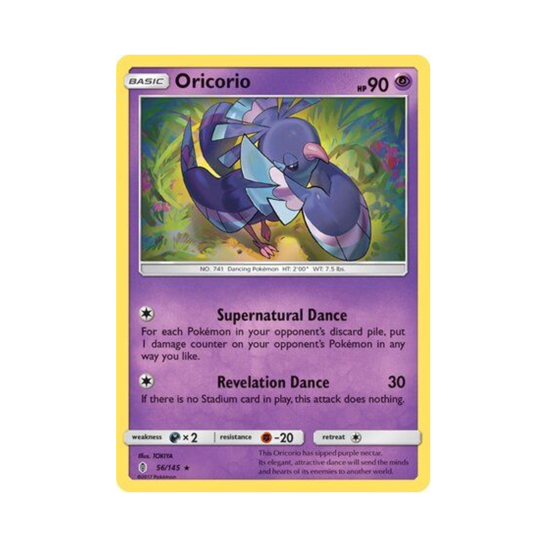 포켓몬 TCG 춤추새 R 가디언스 라이징 (영문판)(Pokemon TCG Oricorio R Guardians Rising (English Ver.)) - 1