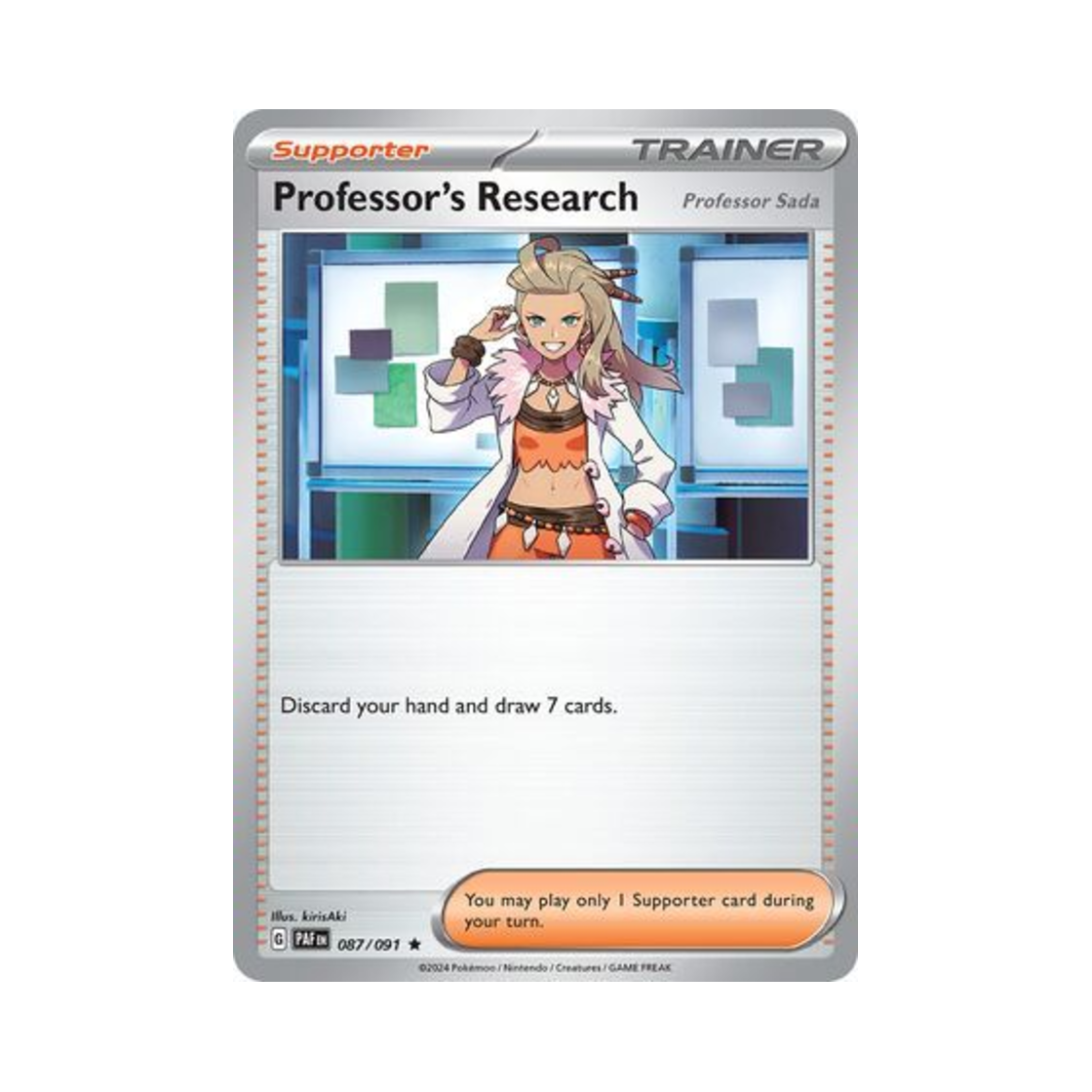 포켓몬 TCG 박사의 연구 R 팔데아 페이트 (영문판)(Pokemon TCG Professor's Research R Paldean Fates (English Ver.)) - 1