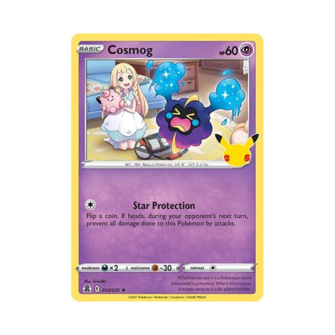 포켓몬 TCG 코스모그 R 셀레브레이션즈 (영문판)(Pokemon TCG Cosmog R Celebrations (English Ver.)) - 1