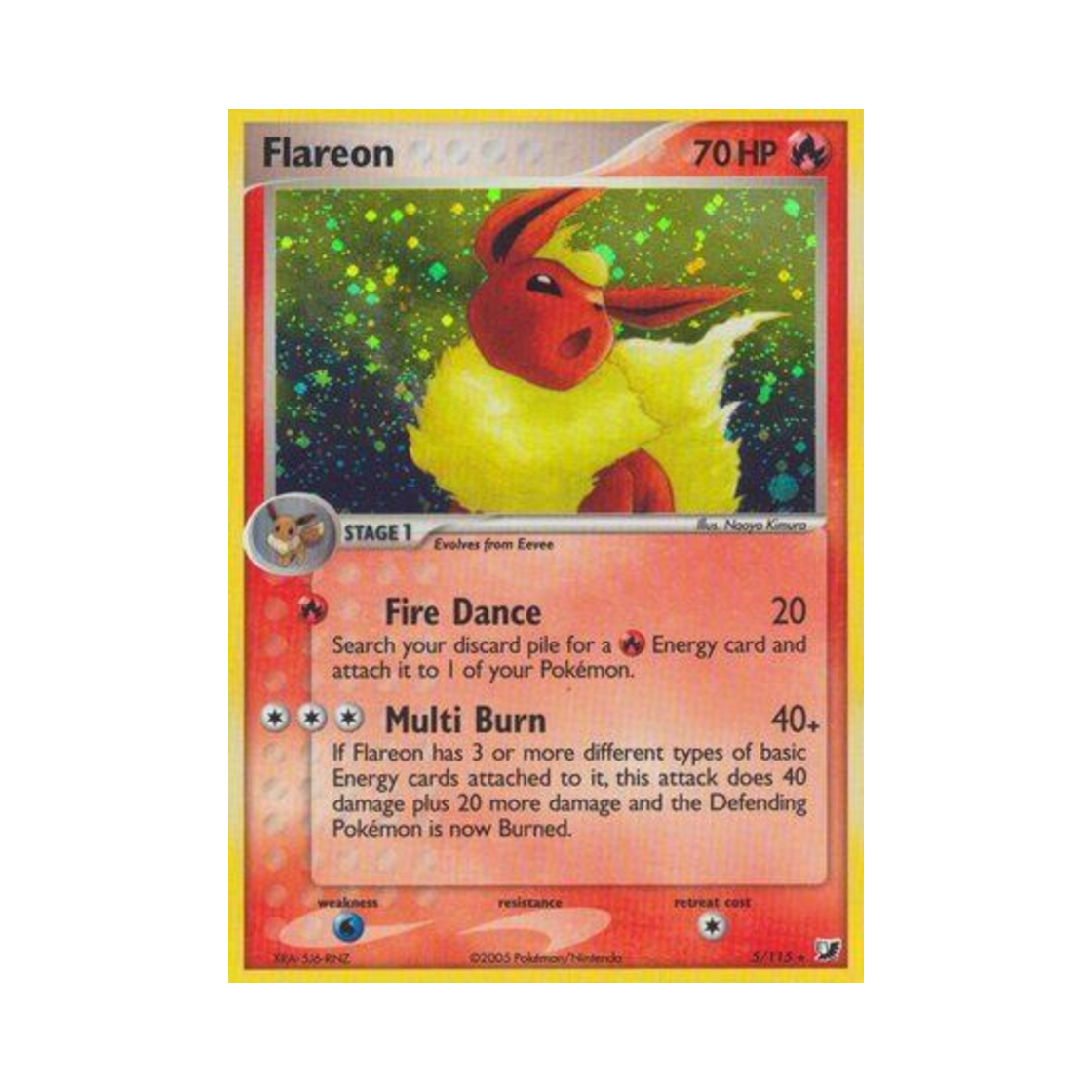 포켓몬 TCG 부스터 RH EX 언씬 포시스 (영문판)(Pokemon TCG Flareon RH EX Unseen Forces (English Ver.)) - 1