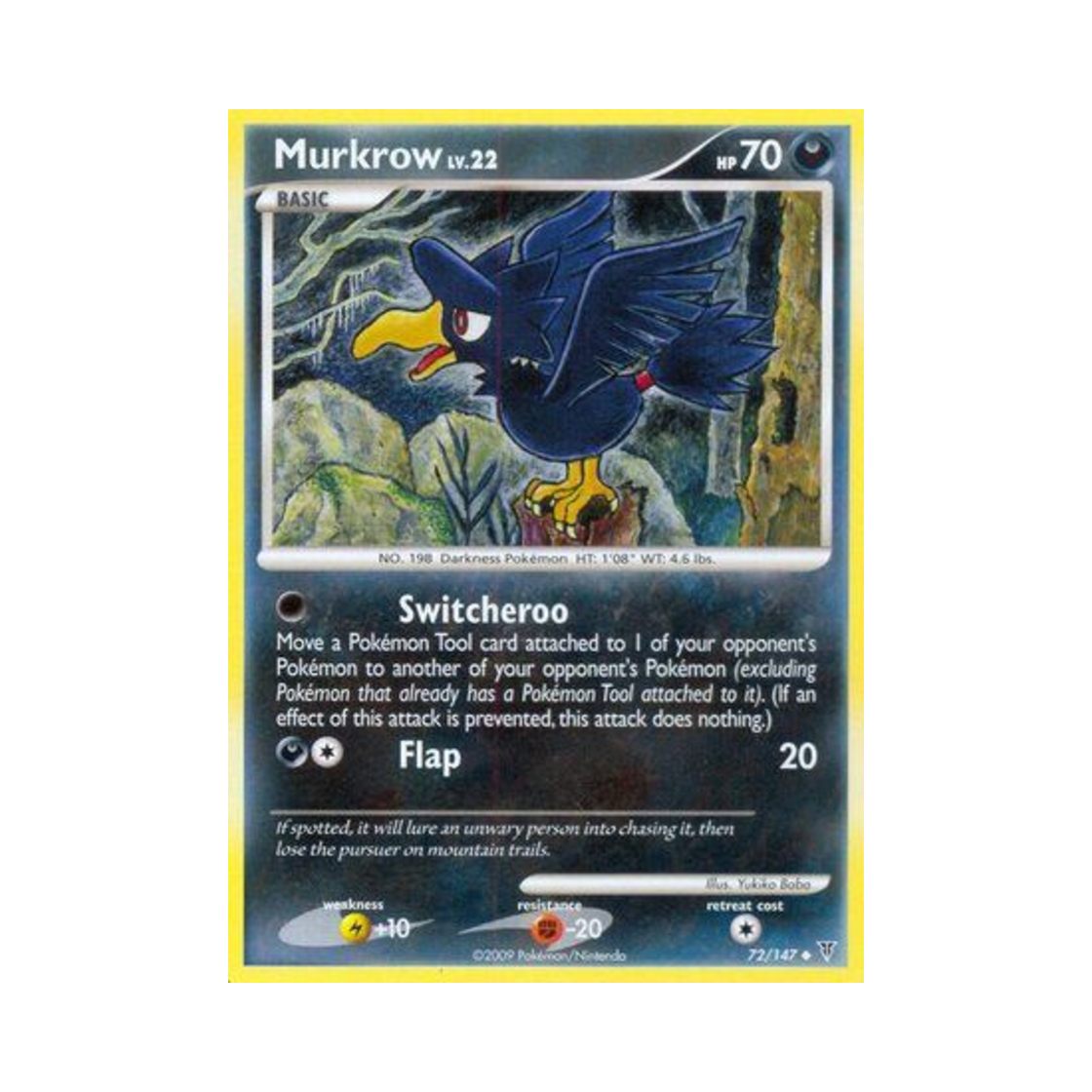 포켓몬 TCG 니로우 U 슈프림 빅터스 (영문판)(Pokemon TCG Murkrow U Supreme Victors (English Ver.))