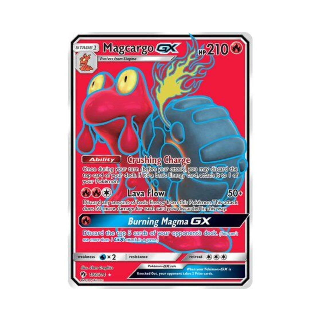 포켓몬 TCG 마그카르고 GX RU 로스트 썬더 (영문판)(Pokemon TCG Magcargo GX RU Lost Thunder (English Ver.)) - 1