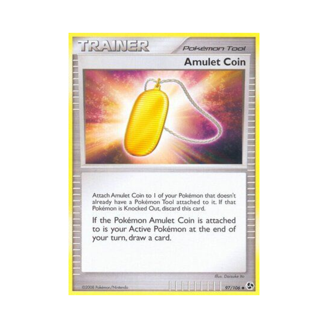 포켓몬 TCG 부적금화 U 그레이트 인카운터스 (영문판)(Pokemon TCG Amulet Coin U Great Encounters (English Ver.)) - 1