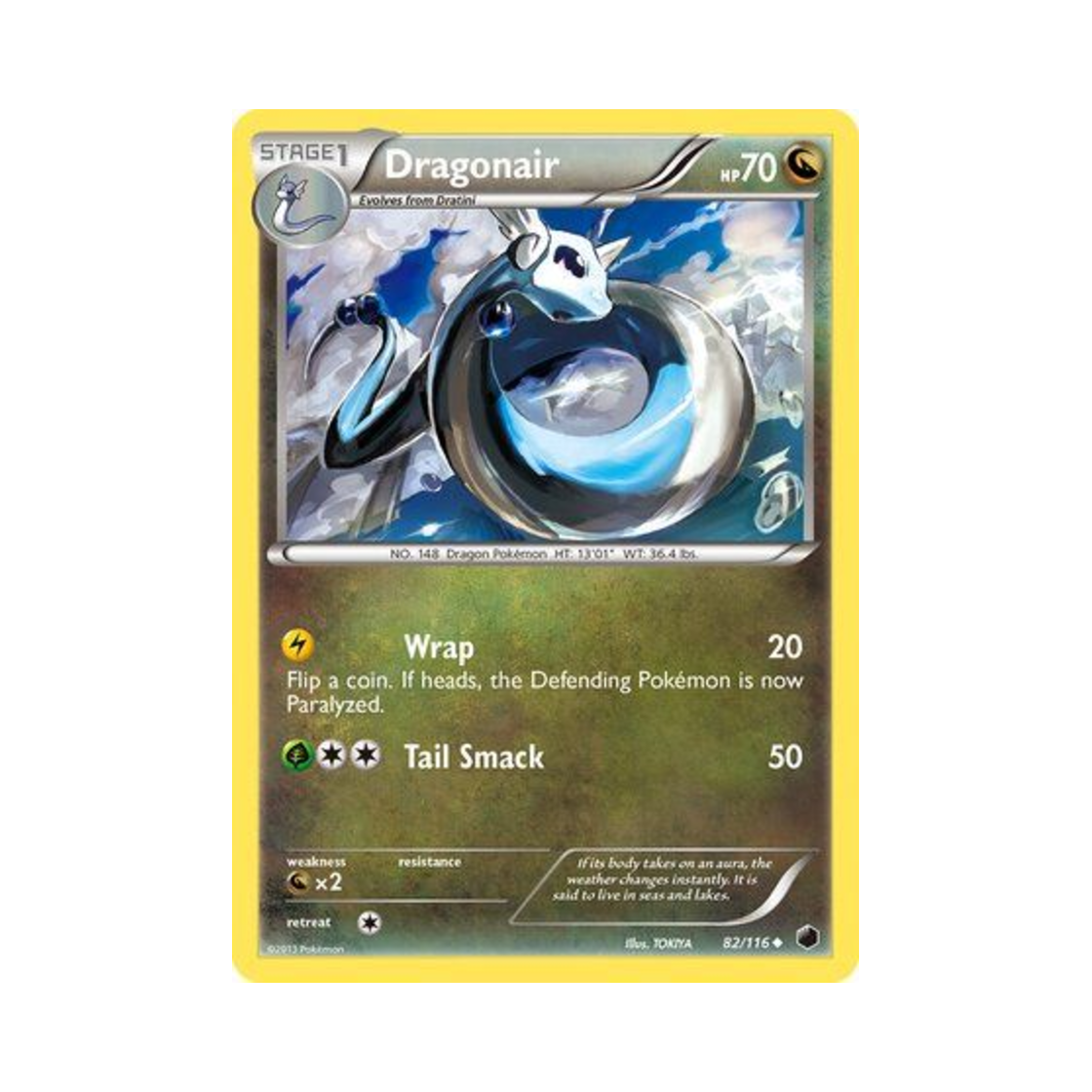 포켓몬 TCG 신뇽 U 플라스마 프리즈 (영문판)(Pokemon TCG Dragonair U Plasma Freeze (English Ver.)) - 1