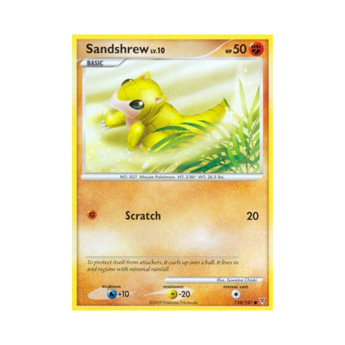 포켓몬 TCG 모래두지 C 슈프림 빅터스 (영문판)(Pokemon TCG Sandshrew C Supreme Victors (English Ver.)) - 1