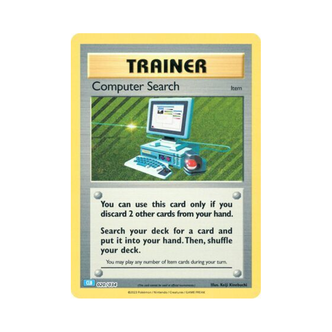 포켓몬 TCG 컴퓨터통신 포켓몬 TCG 클래식 (영문판)(Pokemon TCG Computer Search Pokemon TCG Classic (English Ver.)) - 1