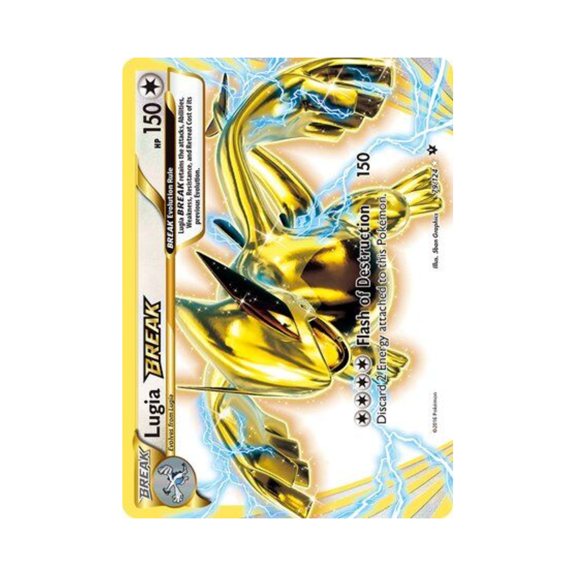 포켓몬 TCG 루기아 BREAK RB 페이츠 컬라이드 (영문판)(Pokemon TCG Lugia BREAK RB Fates Collide (English Ver.)) - 1