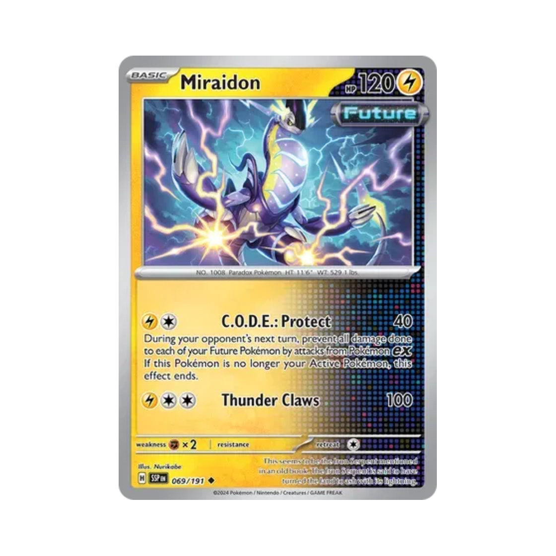 포켓몬 TCG 미라이돈 U 서징 스파크 (영문판)(Pokemon TCG Miraidon U Surging Sparks (English Ver.)) - 1