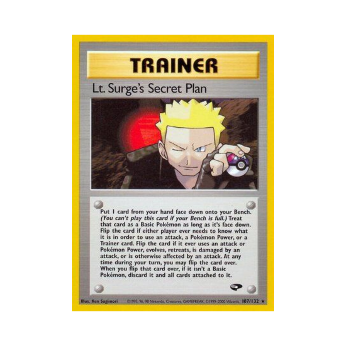 포켓몬 TCG 마티스의 시크릿 플랜 R 짐 첼린지 (영문판)(Pokemon TCG Lt. Surge's Secret Plan R Gym Challenge (English Ver.)) - 1