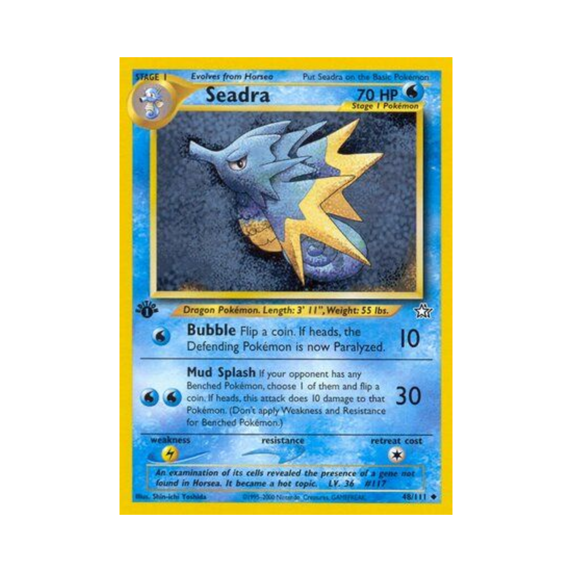 포켓몬 TCG 시드라 U 네오 제네시스 (영문판)(Pokemon TCG Seadra U Neo Genesis (English Ver.)) - 1