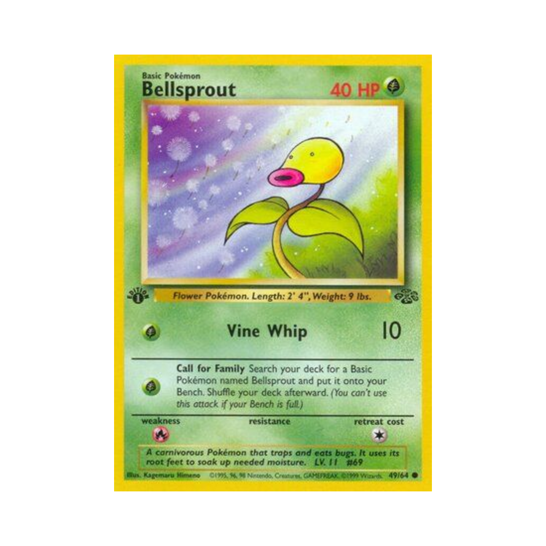 포켓몬 TCG 모다피 C 정글 (영문판)(Pokemon TCG Bellsprout C Jungle (English Ver.)) - 1