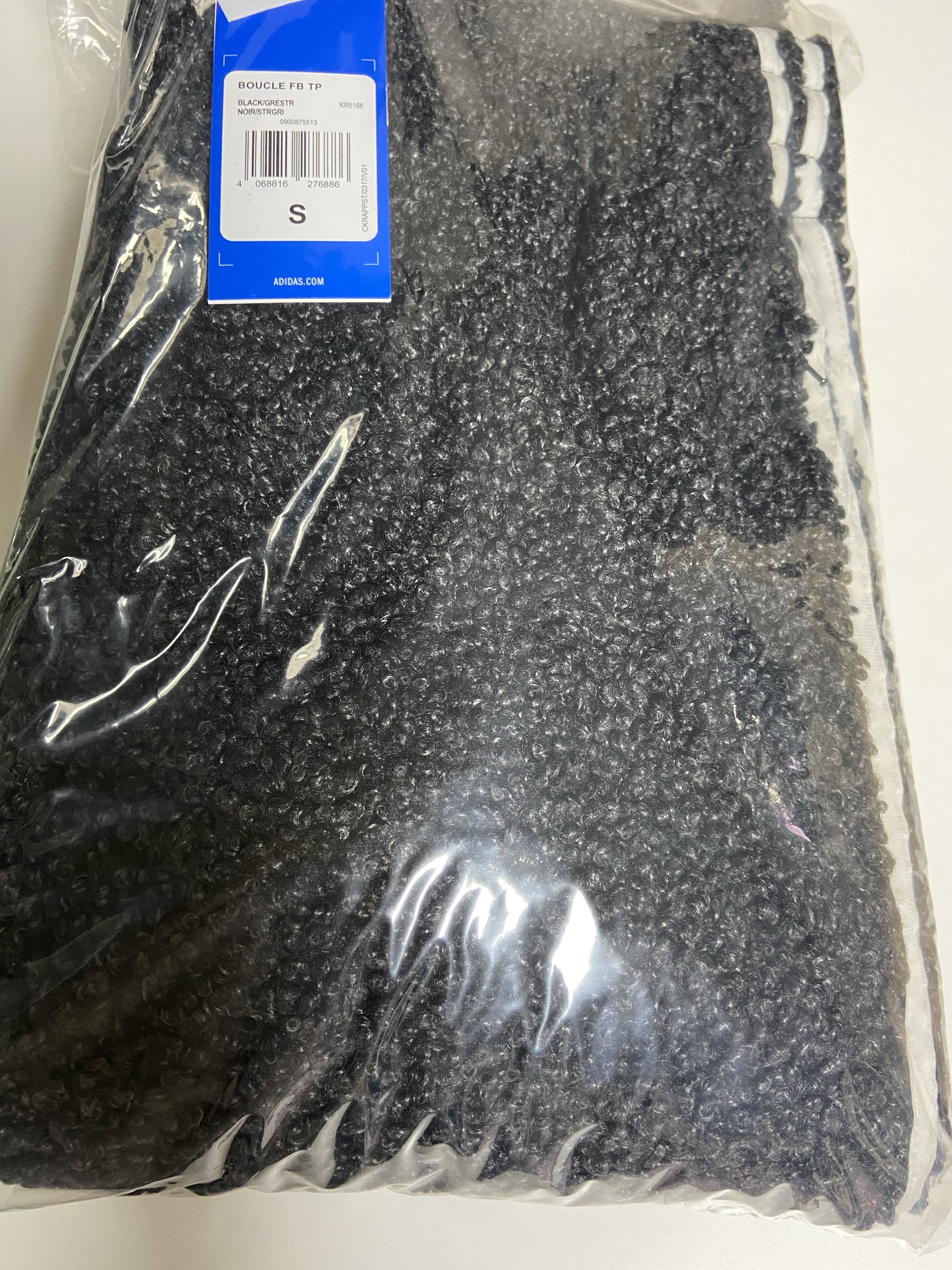 Adidas Boucle Firebird Track Pants Black Grey Strata - KR Sizing, Nike x Sacai x Jean Paul Gaultier VaporWaffle Black White 착용 스타일 - 2