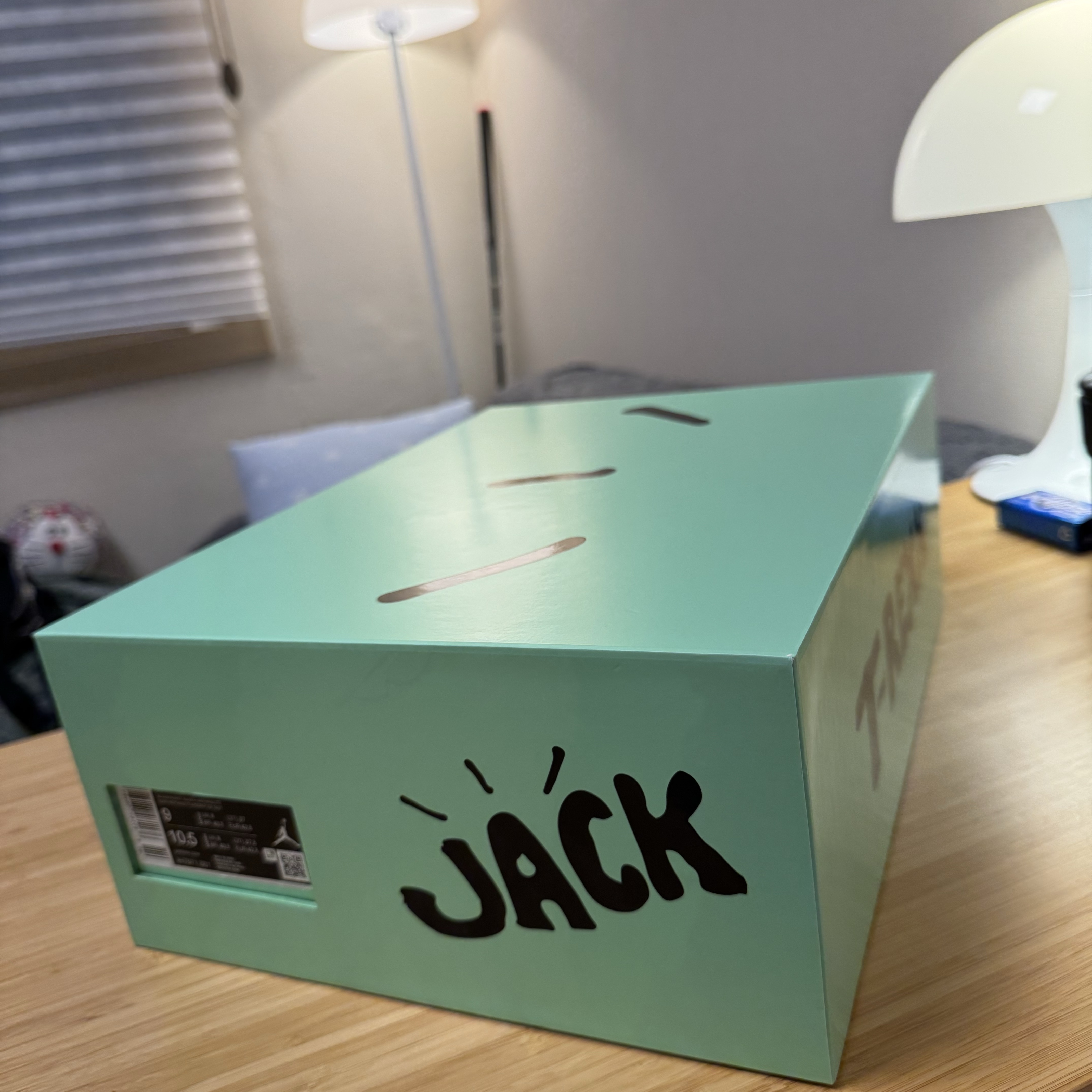 Jordan x Travis Scott x Chase B Jumpman Jack TR Black Night Silver 착용 스타일 - 2