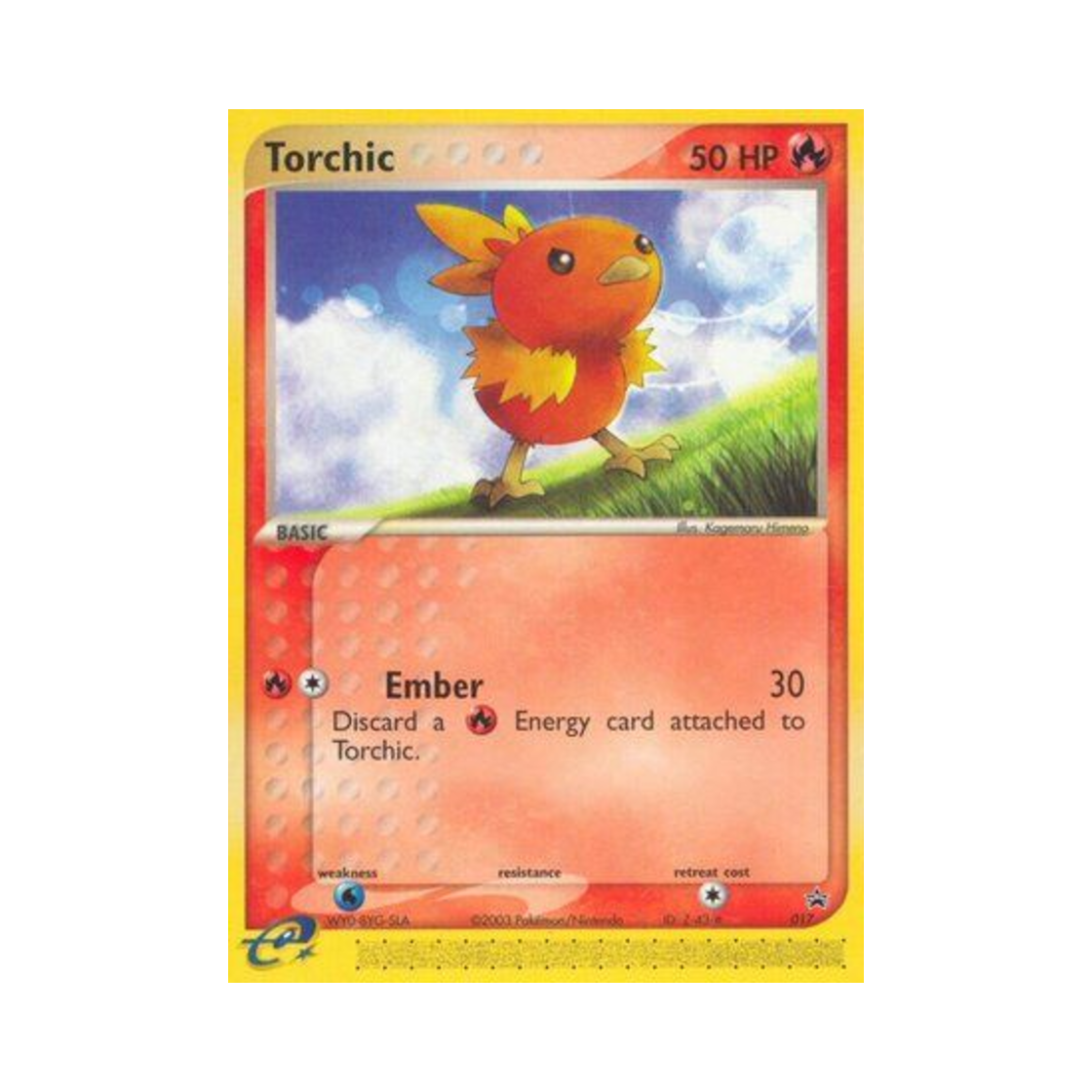포켓몬 TCG 아차모 P 닌텐도 프로모카드 (영문판)(Pokemon TCG Torchic P Nintendo Promos (English Ver.)) - 1