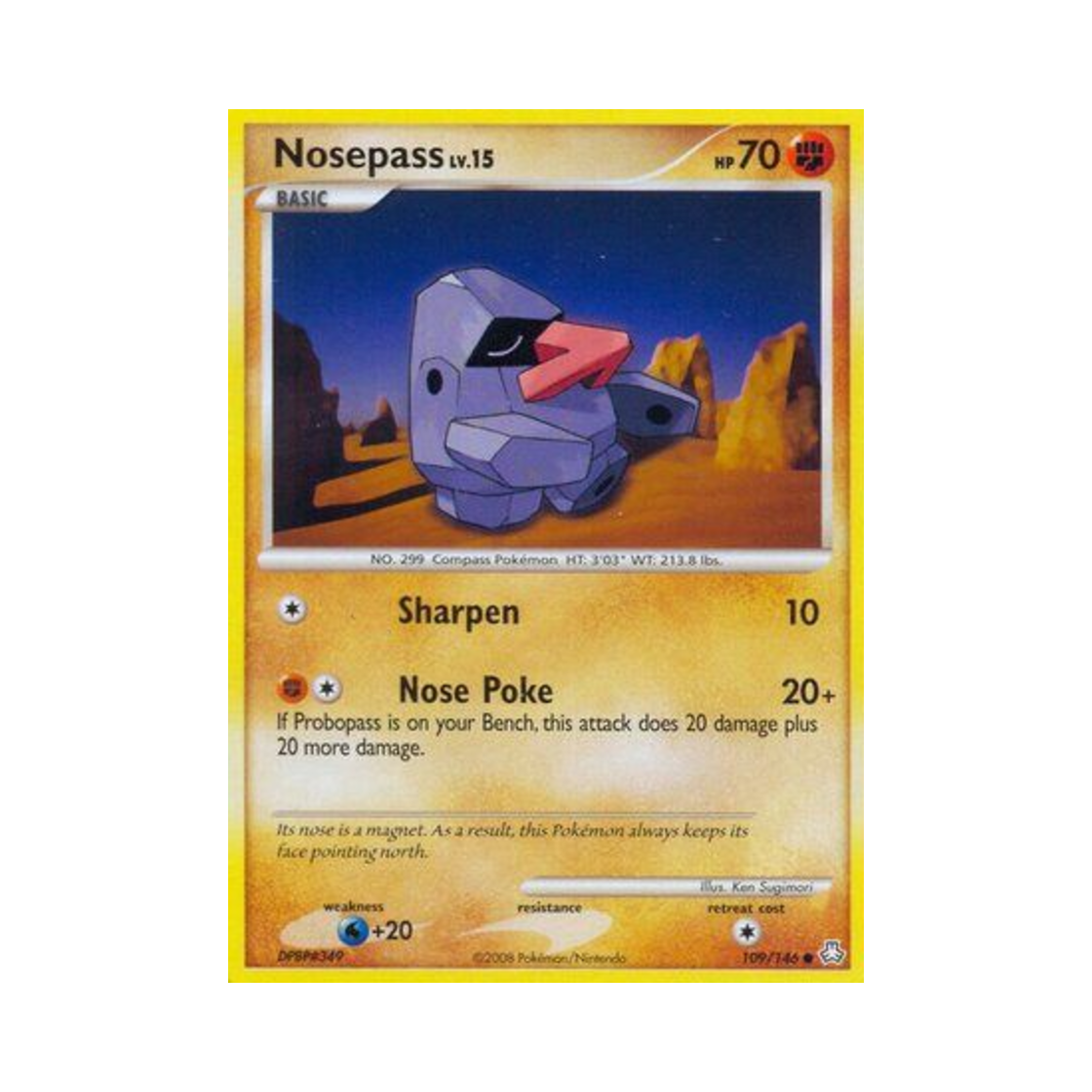 포켓몬 TCG 코코파스 C 레전드 어웨이크드 (영문판)(Pokemon TCG Nosepass C Legends Awakened (English Ver.)) - 1