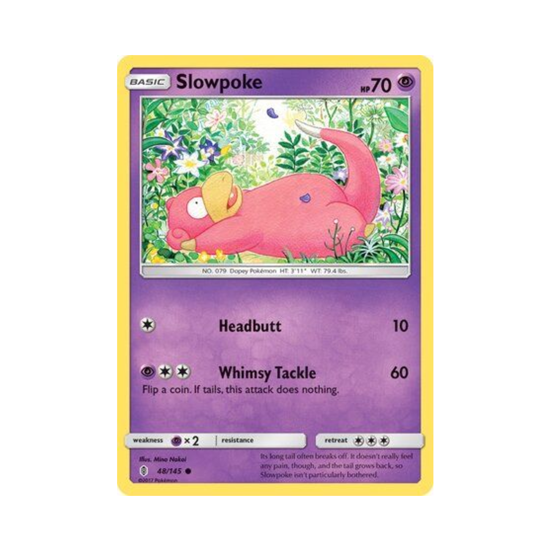 포켓몬 TCG 야돈 C 가디언스 라이징 (영문판)(Pokemon TCG Slowpoke C Guardians Rising (English Ver.)) - 1