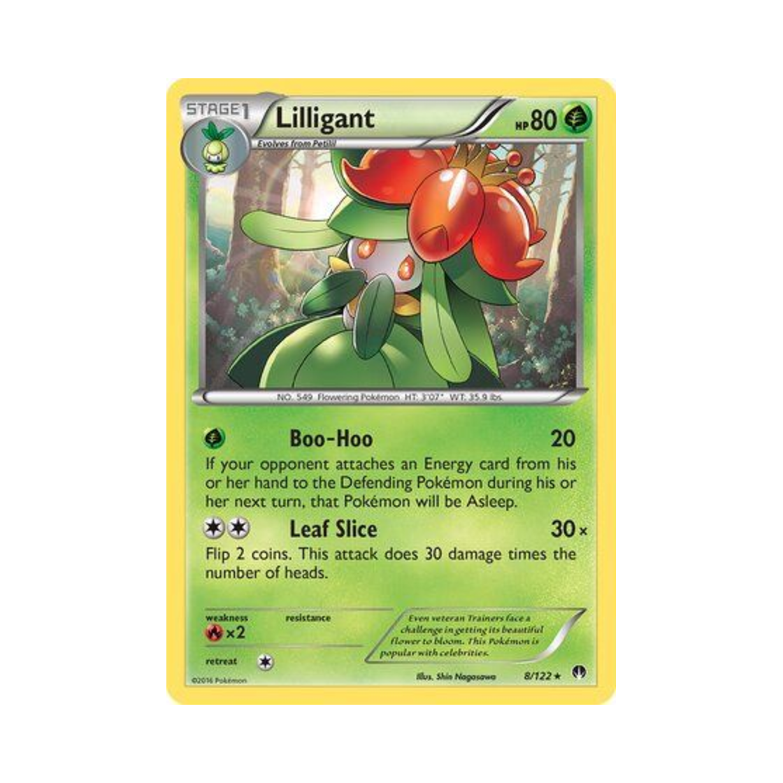 포켓몬 TCG 드레디어 R 브레이크포인트 (영문판)(Pokemon TCG Lilligant R BREAKpoint (English Ver.)) - 1