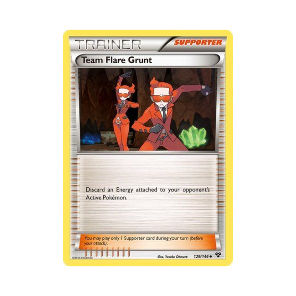 포켓몬 TCG 플레어단의 조무래기 U XY (영문판)(Pokemon TCG Team Flare Grunt U XY (English Ver.)) - 1