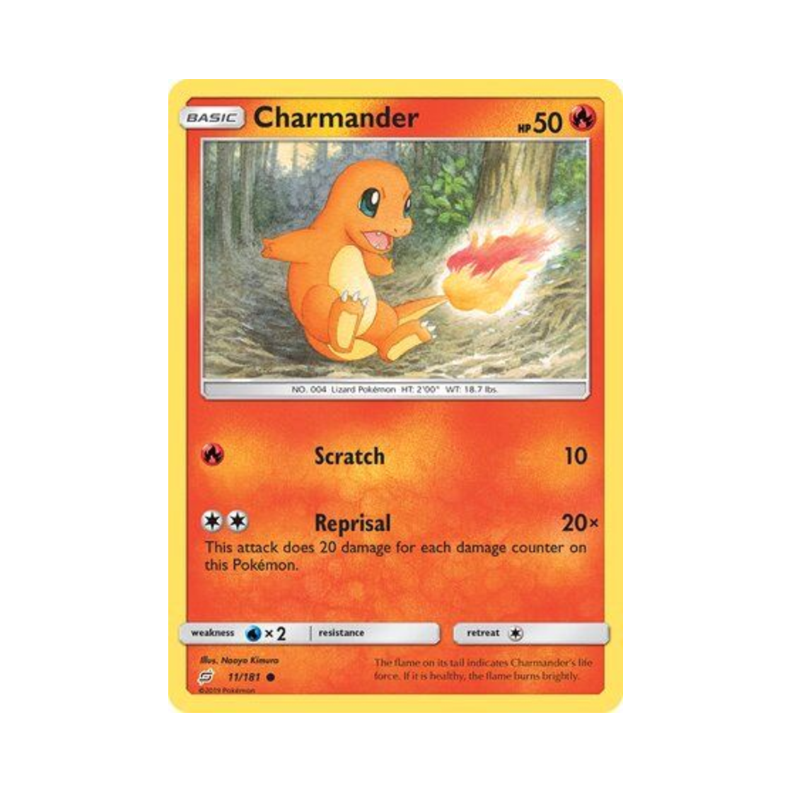 포켓몬 TCG 파이리 C 팀업 (영문판)(Pokemon TCG Charmander C Team Up (English Ver.)) - 1