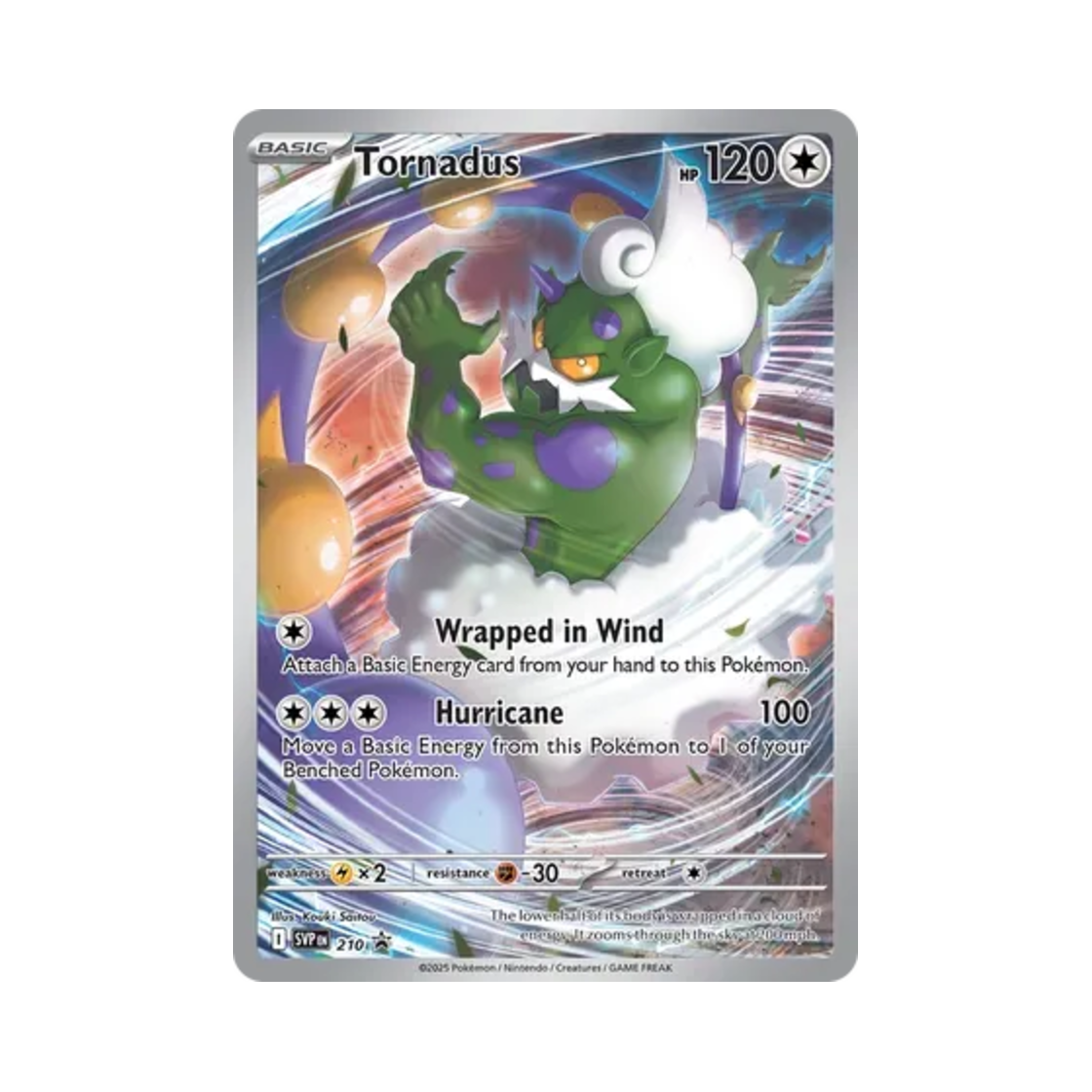 포켓몬 TCG 토네로스 P 스칼렛 & 바이올렛 프로모 카드 (영문판)(Pokemon TCG Tornadus P Scarlet & Violet Promos (English Ver.)) - 1