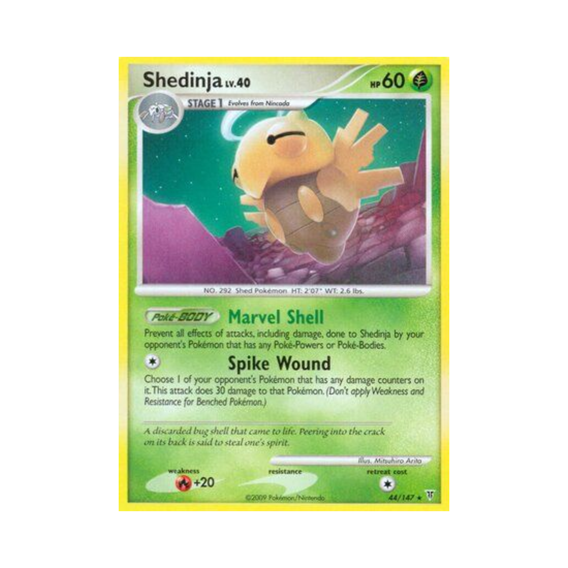 포켓몬 TCG 껍질몬 R 슈프림 빅터스 (영문판)(Pokemon TCG Shedinja R Supreme Victors (English Ver.)) - 1