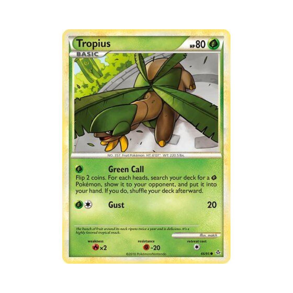 포켓몬 TCG 트로피우스 C 언리쉬드 (영문판)(Pokemon TCG Tropius C Unleashed (English Ver.))