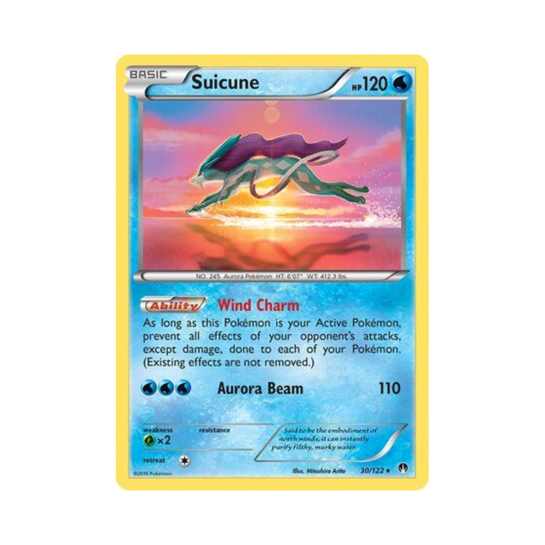 포켓몬 TCG 스이쿤 RH 브레이크포인트 (영문판)(Pokemon TCG Suicune RH BREAKpoint (English Ver.)) - 1