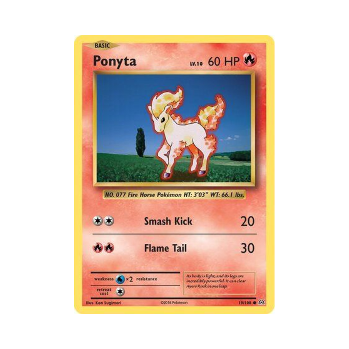 포켓몬 TCG 포니타 C 에볼루션즈 (영문판)(Pokemon TCG Ponyta C Evolutions (English Ver.)) - 1