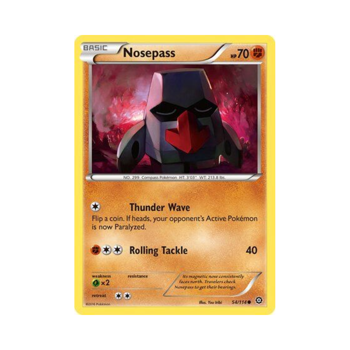 포켓몬 TCG 코코파스 C 스팀 시즈 (영문판)(Pokemon TCG Nosepass C Steam Siege (English Ver.)) - 1