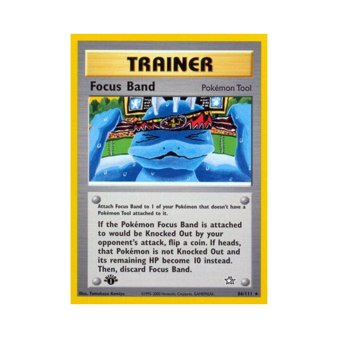 포켓몬 TCG 포커스 밴드 R 네오 제네시스 (영문판)(Pokemon TCG Focus Band R Neo Genesis (English Ver.)) - 1